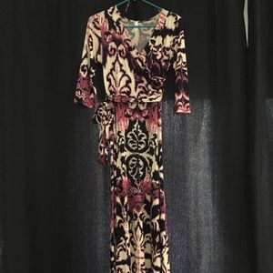 Pinkblush  maternity maxi dress